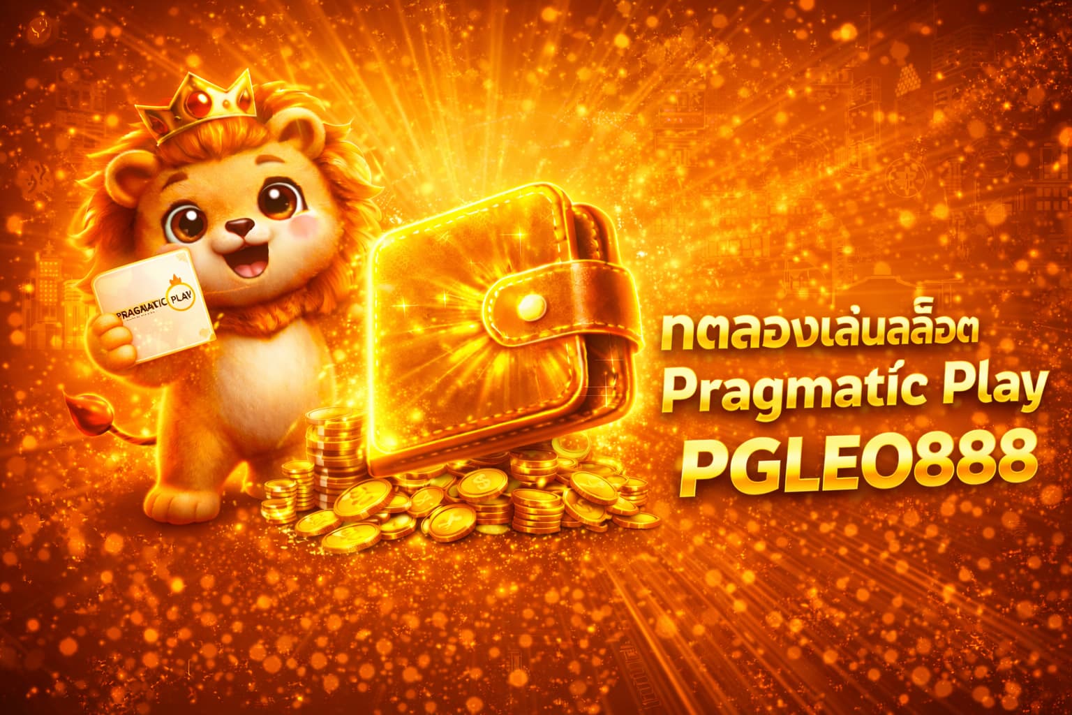 Read more about the article PGLEO888 > ทดลองเล่นสล็อต Pragmatic Play เล่นฟรี